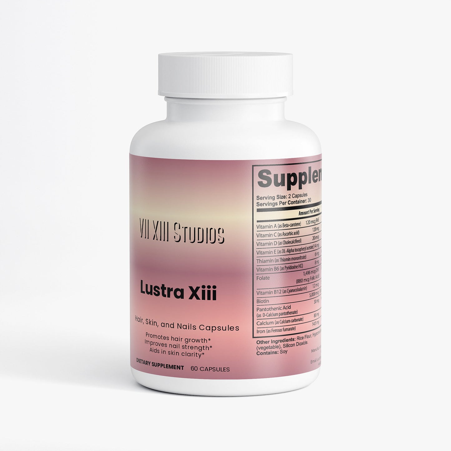 Lustra Xiii Hair, Skin, and Nails Capsules