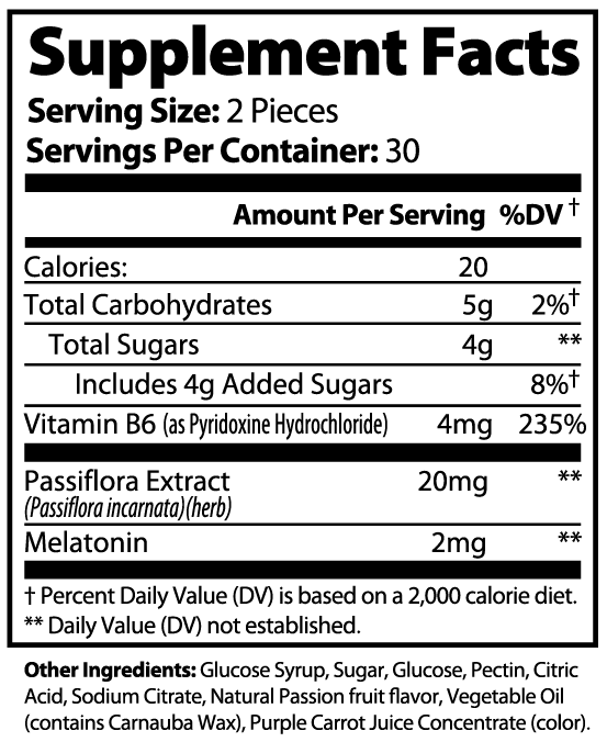 Somnia Xiii Sleep Aid Gummies