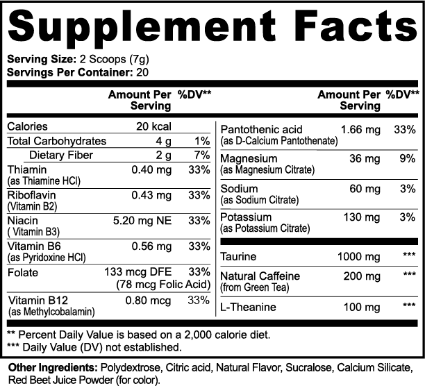 ENERGLOW Powder (Strawberry Shortcake)