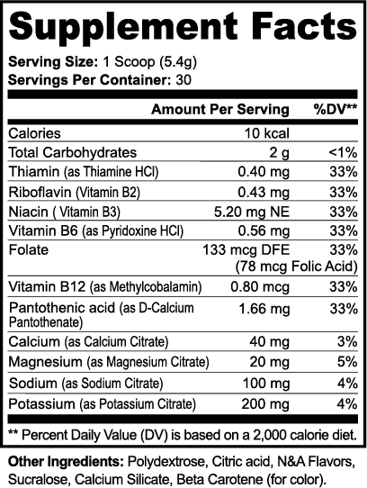 HydraVii Passion Fruit Powder